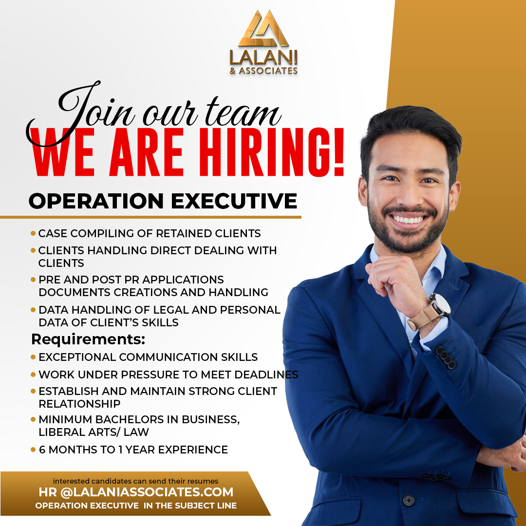 Job Opportunity